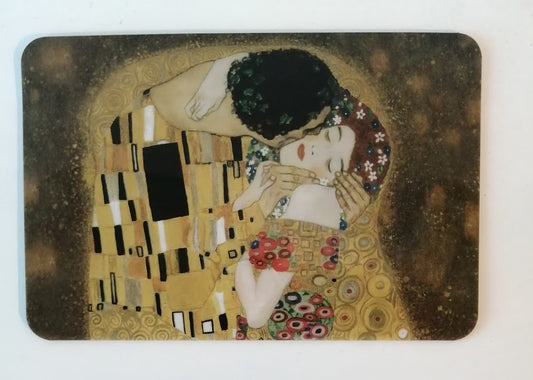 名画 マスクケース クリムト 接吻