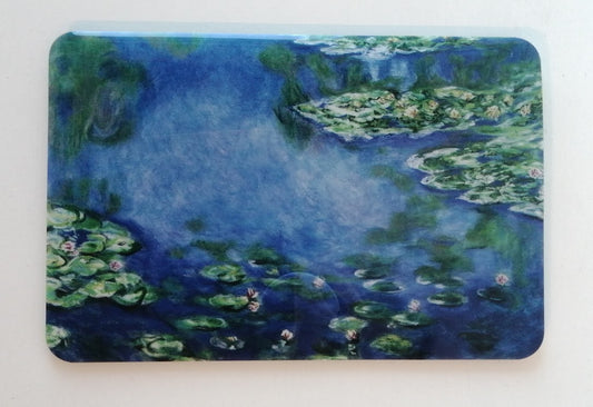 名画 マスクケース モネ 睡蓮