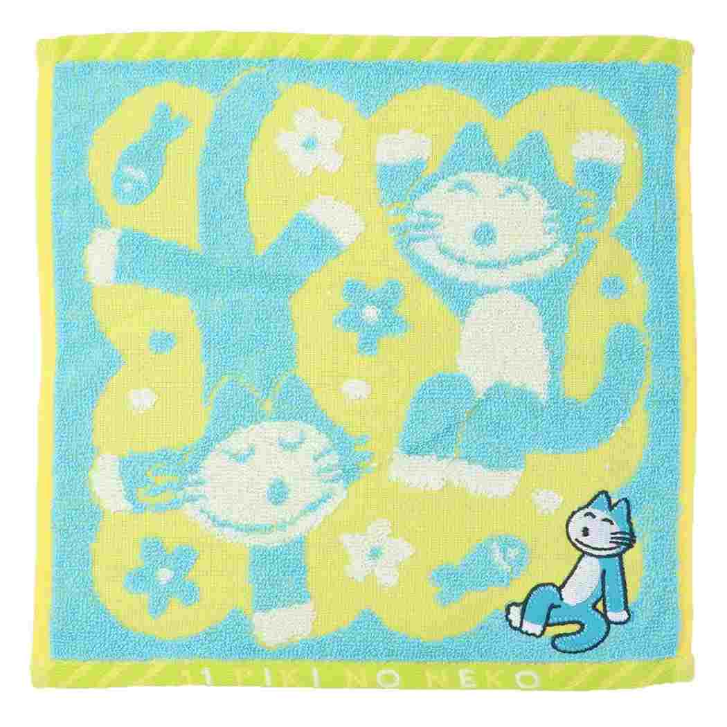 11ぴきのねこ ハンドタオル ハンカチタオル ジャガード ニャゴ体操