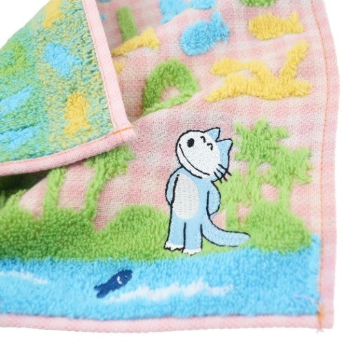 11ぴきのねこ ハンドタオル ハンカチタオル ジャガード パラダイス