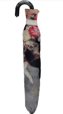 名画 晴雨兼用 折りたたみ傘 ねこ ヘンリエッテ ロナーニップ キャット・フレンド