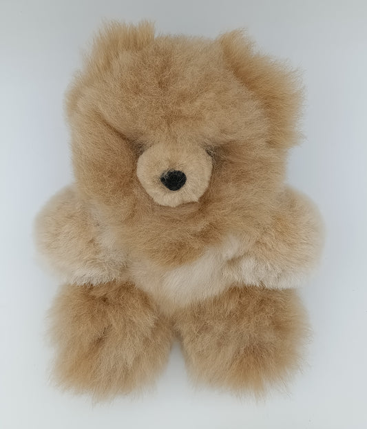 テディベア ぬいぐるみ 人形28cm ベビーアルパカ純毛製 apteddl3026009bebr