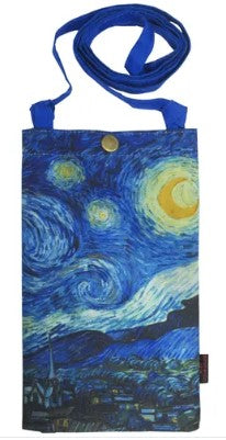 名画 スマホショルダー ゴッホ 星月夜