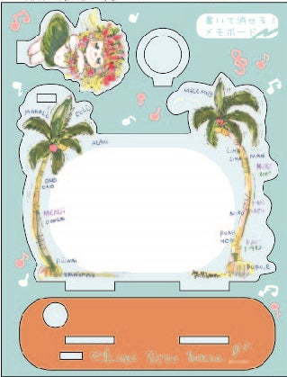 水森亜土 アクリルメモボード ヤシノキ AD-8090