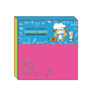 水森亜土 選べる蛍光付箋 AN24-13