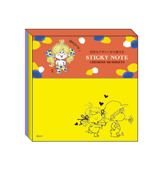 水森亜土 選べる蛍光付箋 AN24-14