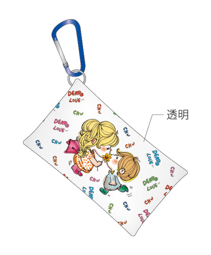 水森亜土 クリアマルチケース AN24-29