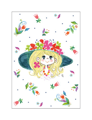 水森亜土 ポストカード AN24-6