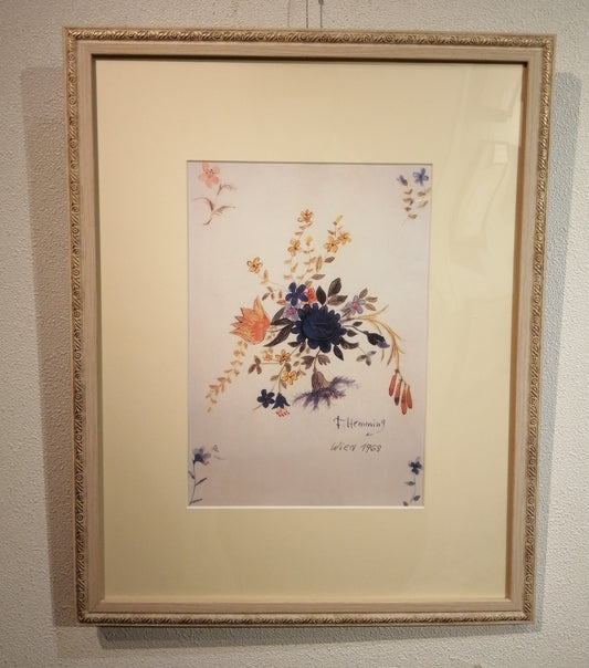 名画 ポスター額 フジコ・ヘミング 北歐調カード