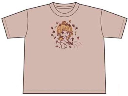 水森亜土 ビッグ BIG Tシャツ テンシ ダスティピンク DPK AD-8750