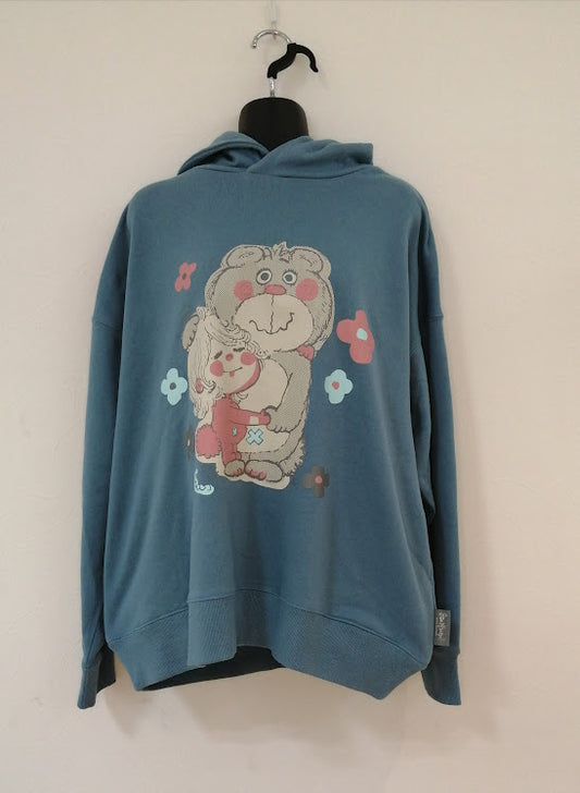 水森亜土 リラックスパーカー クマ BL