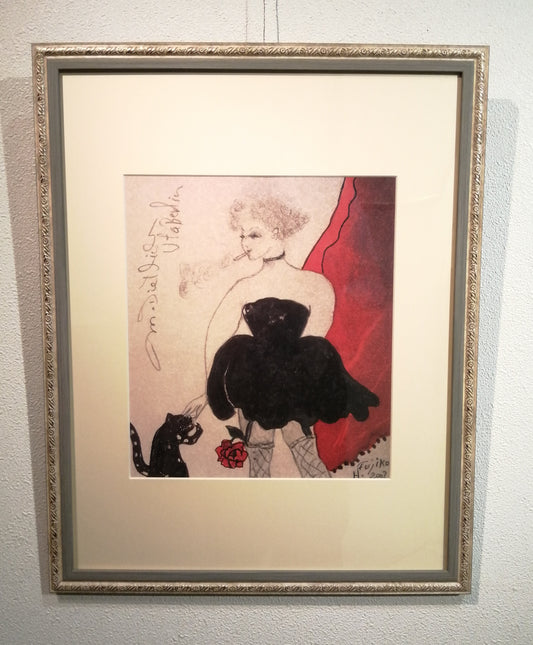 名画 ポスター額 フジコ・ヘミング マレーネ・デートリッヒ