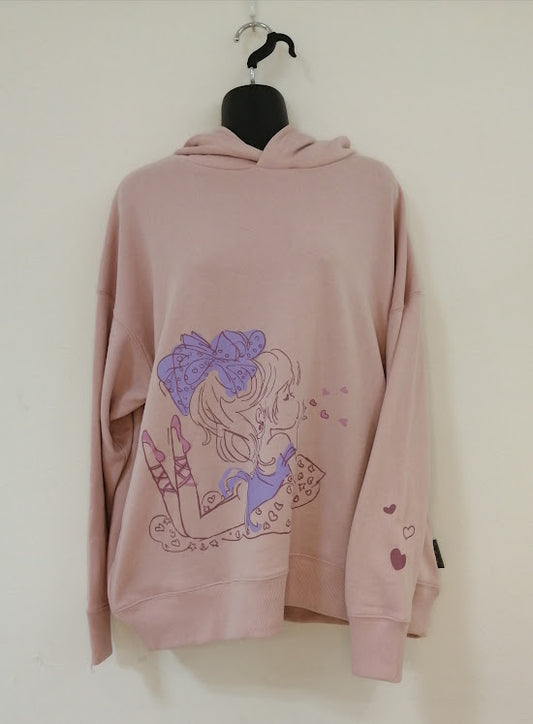 水森亜土 リラックスパーカー リボン PK