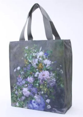 名画 総柄 トートバッグ S ルノアール