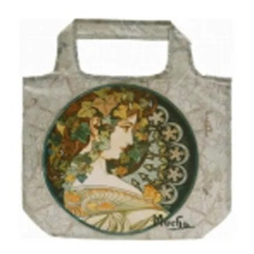 名画 エコバッグ S ミュシャ 蔦
