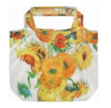 名画 エコバッグ S ゴッホ ひまわり