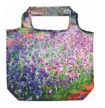 名画 エコバッグ S モネ アイリスガーデン