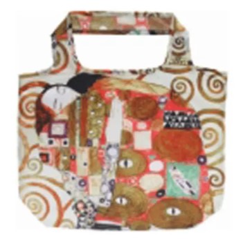 名画 エコバッグ S クリムト 抱擁