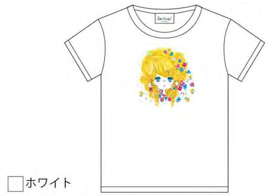 水森亜土 Tシャツ clear ホワイト WH AD-9350
