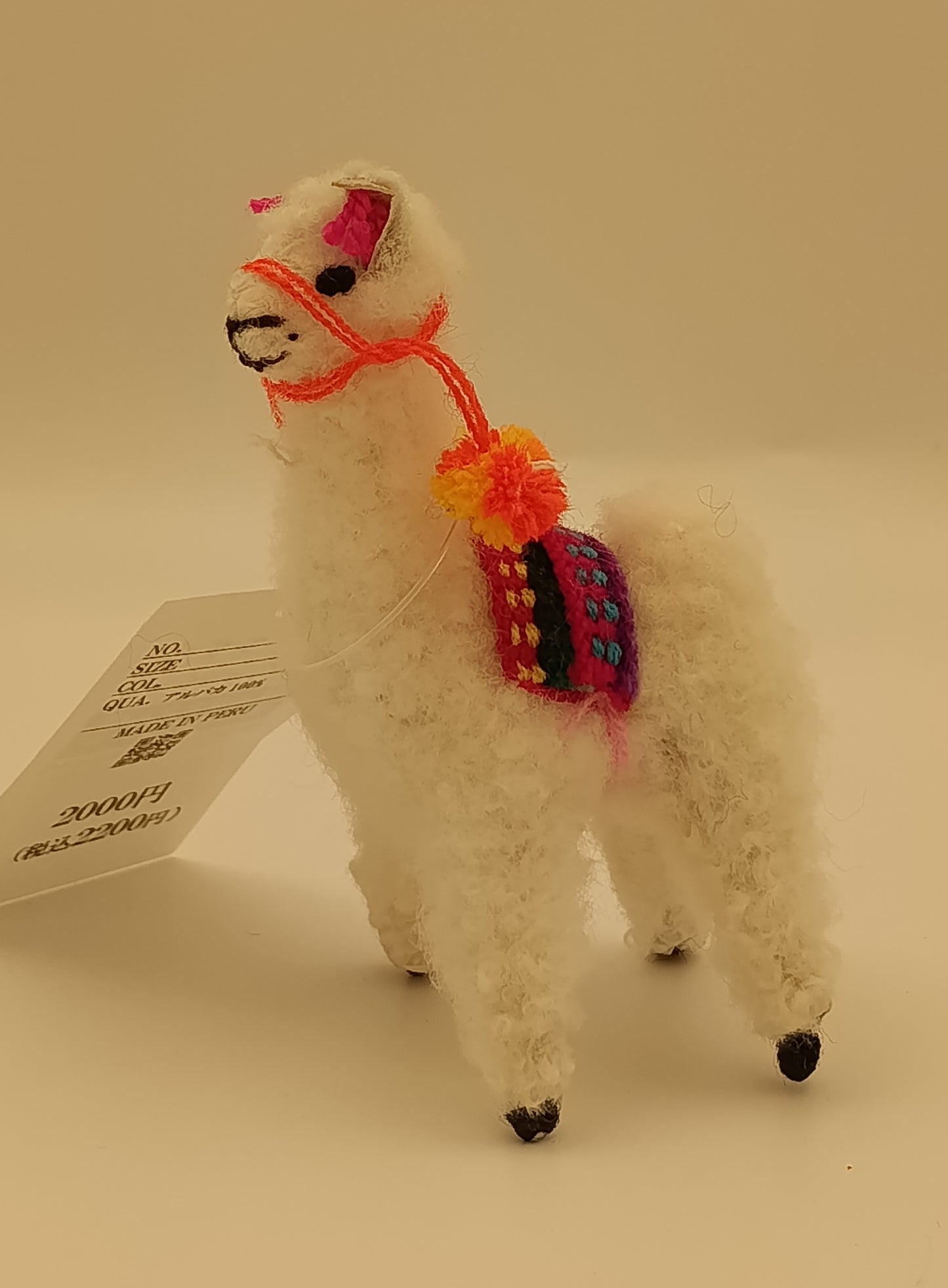 アルパカ ぬいぐるみ 人形 10cm apd1026002why