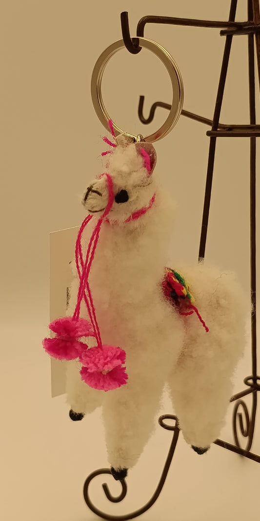 アルパカ キーホルダー チャーム ストラップ ぬいぐるみ 人形10cm apky26001why