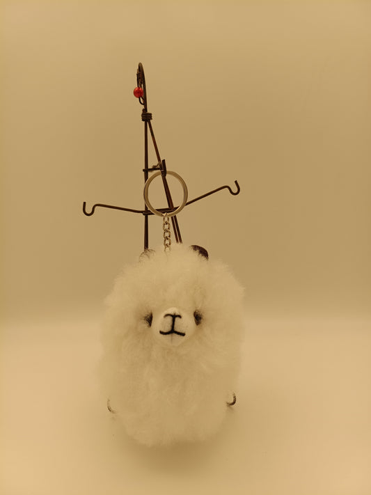 アルパカ フェイス ヘッド キーホルダー チャーム ストラップ ぬいぐるみ 人形 apkyfa26006why