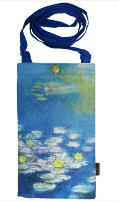 名画 スマホショルダー モネ 睡蓮