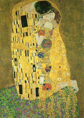 名画 ポストカード クリムト 接吻