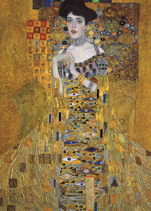 名画 ポストカード クリムト アデーレ・ブロッホ・バウアーの肖像1