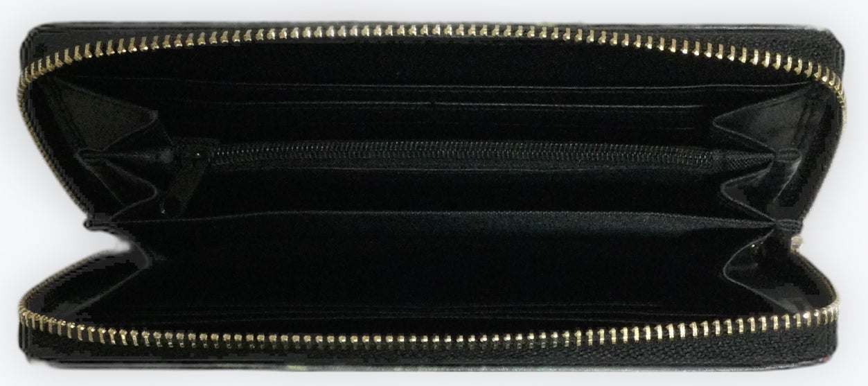 名画 長財布 モネ 日傘をさす女