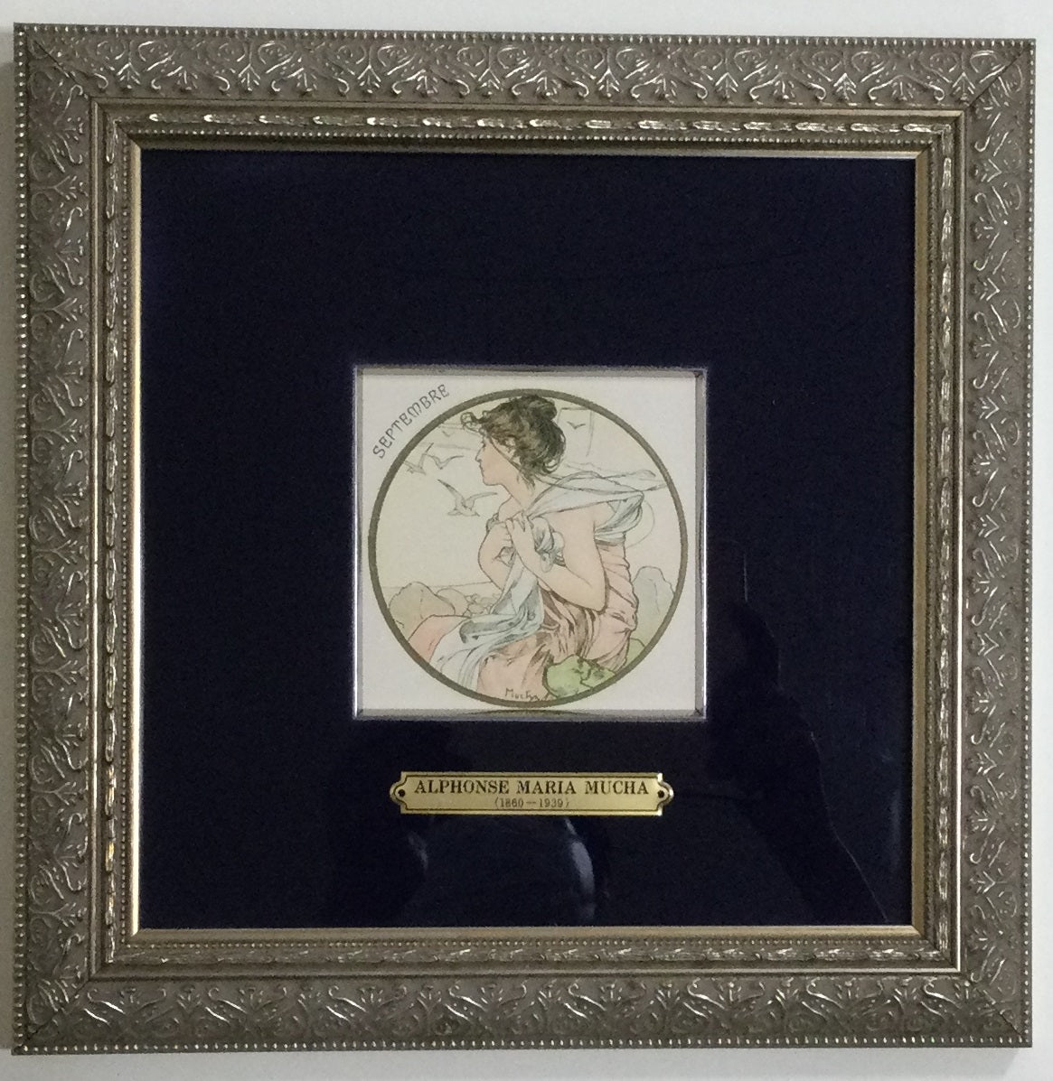 ミュシャ 絵画 9月 リトグラフ 版画 1900年制作 – 芸術百貨店