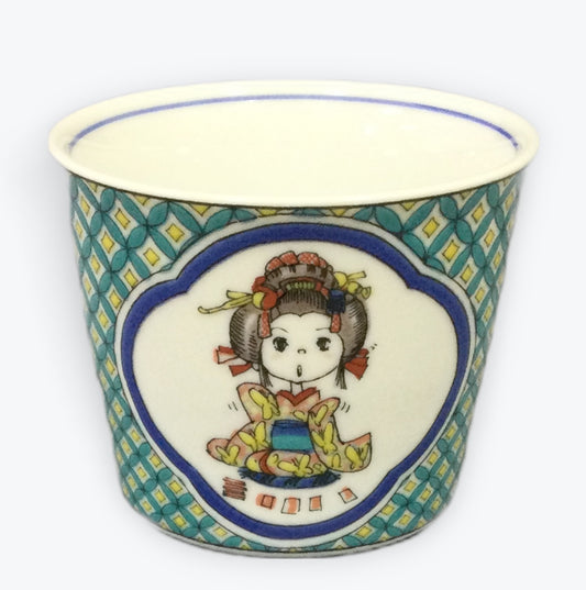 水森亜土 九谷焼 蕎麦猪口