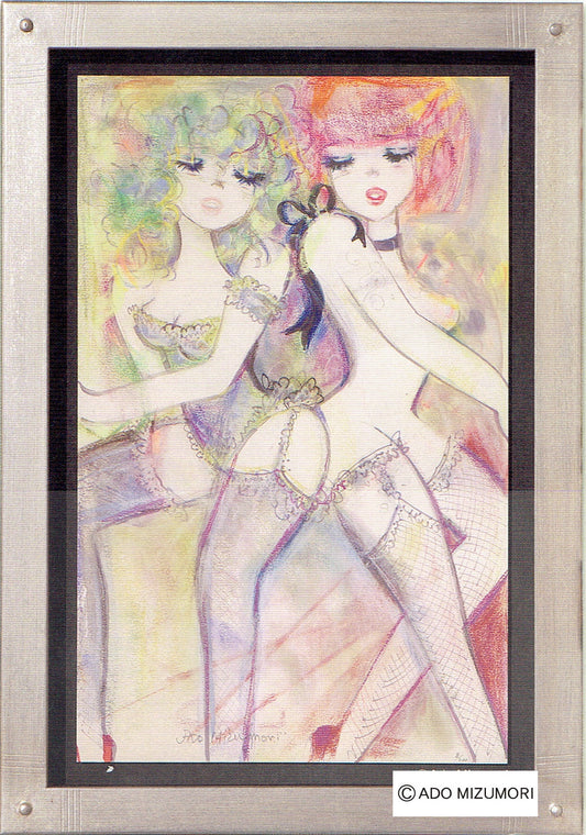 水森亜土 絵画 Cotton Club コットンクラブ 版画(アーカイバル)