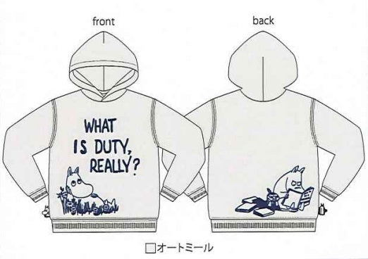 ムーミン リラックスパーカー ムーミン OM