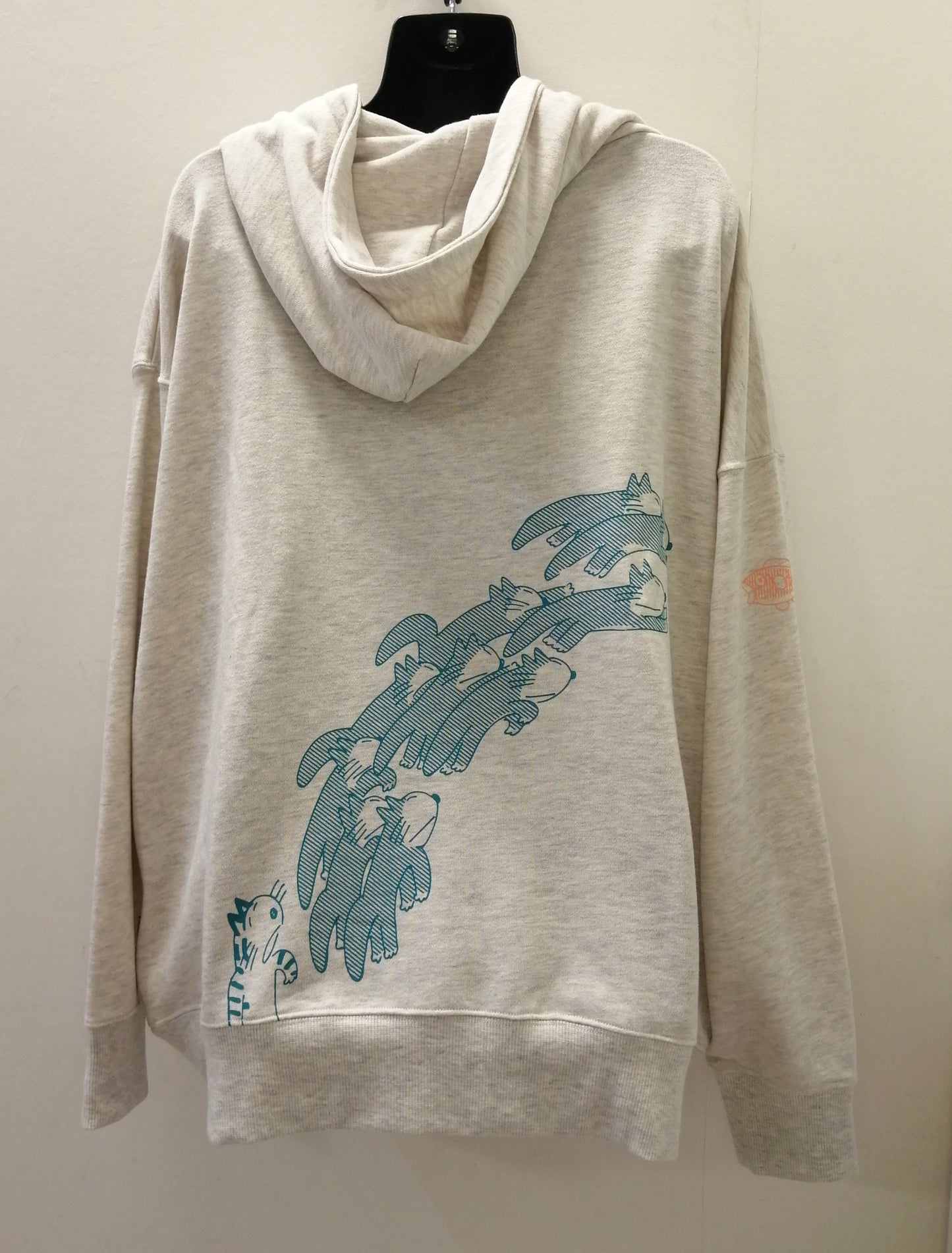11ぴきのねこ リラックスパーカー さかな OM
