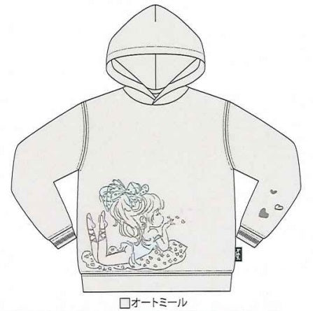 水森亜土 リラックスパーカー リボン OM