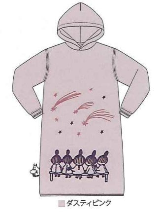 ムーミン リラックスパーカーワンピ 姉妹 PK