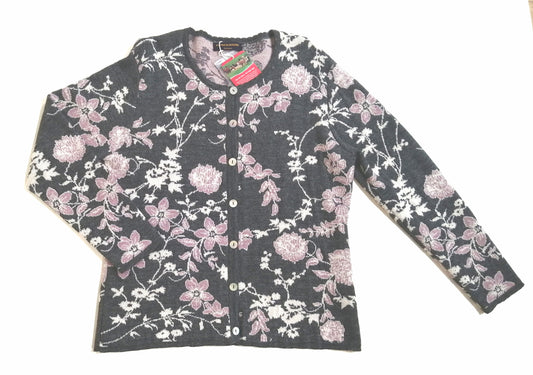 アルパカカーディガン ベビーアルパカ 100% TPCA-765-GY