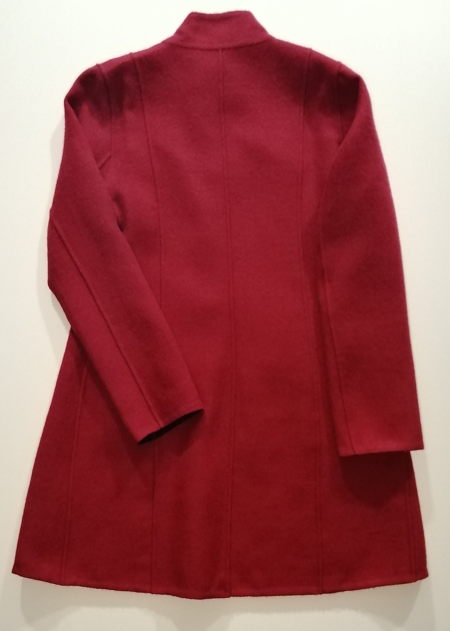 アルパカコート リバーシブル スタンドカラー ベビーアルパカ BLACK/RED YACO001BLRD