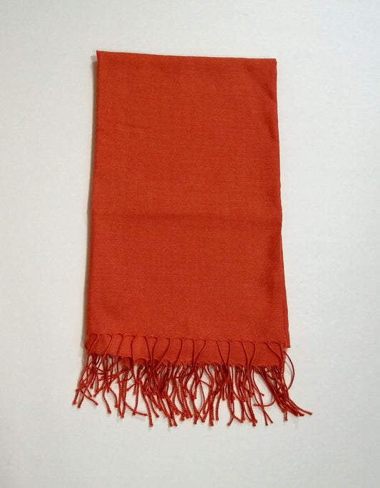 アルパカスローケット 68×175cm オレンジ YASK001OG