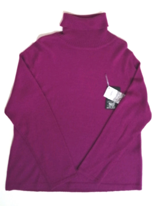 アルパカセーター タートルネック アルパカ100% ピンク YASW100PK