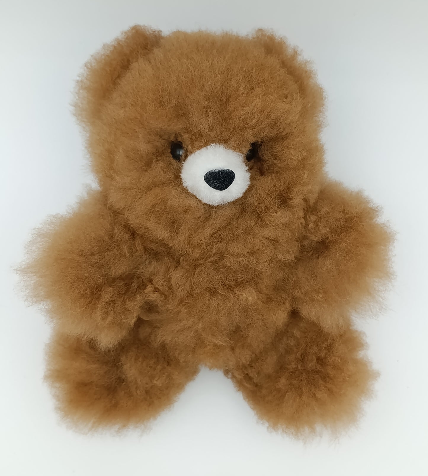 テディベア ぬいぐるみ 人形28cm ベビーアルパカ純毛製  apteddl3026008br