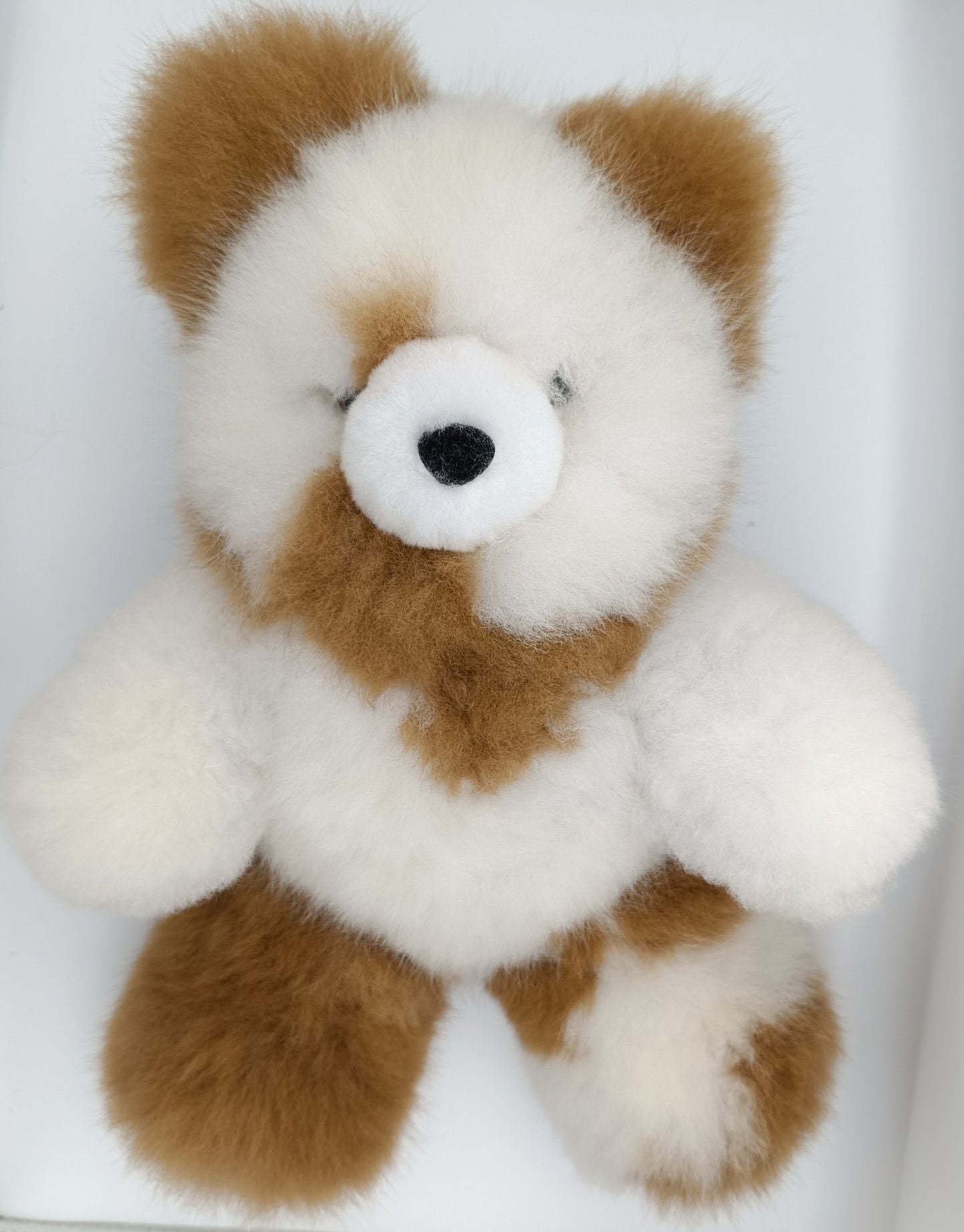 テディベア ぬいぐるみ 人形46cm ベビーアルパカ純毛製  apteddl4526002mx