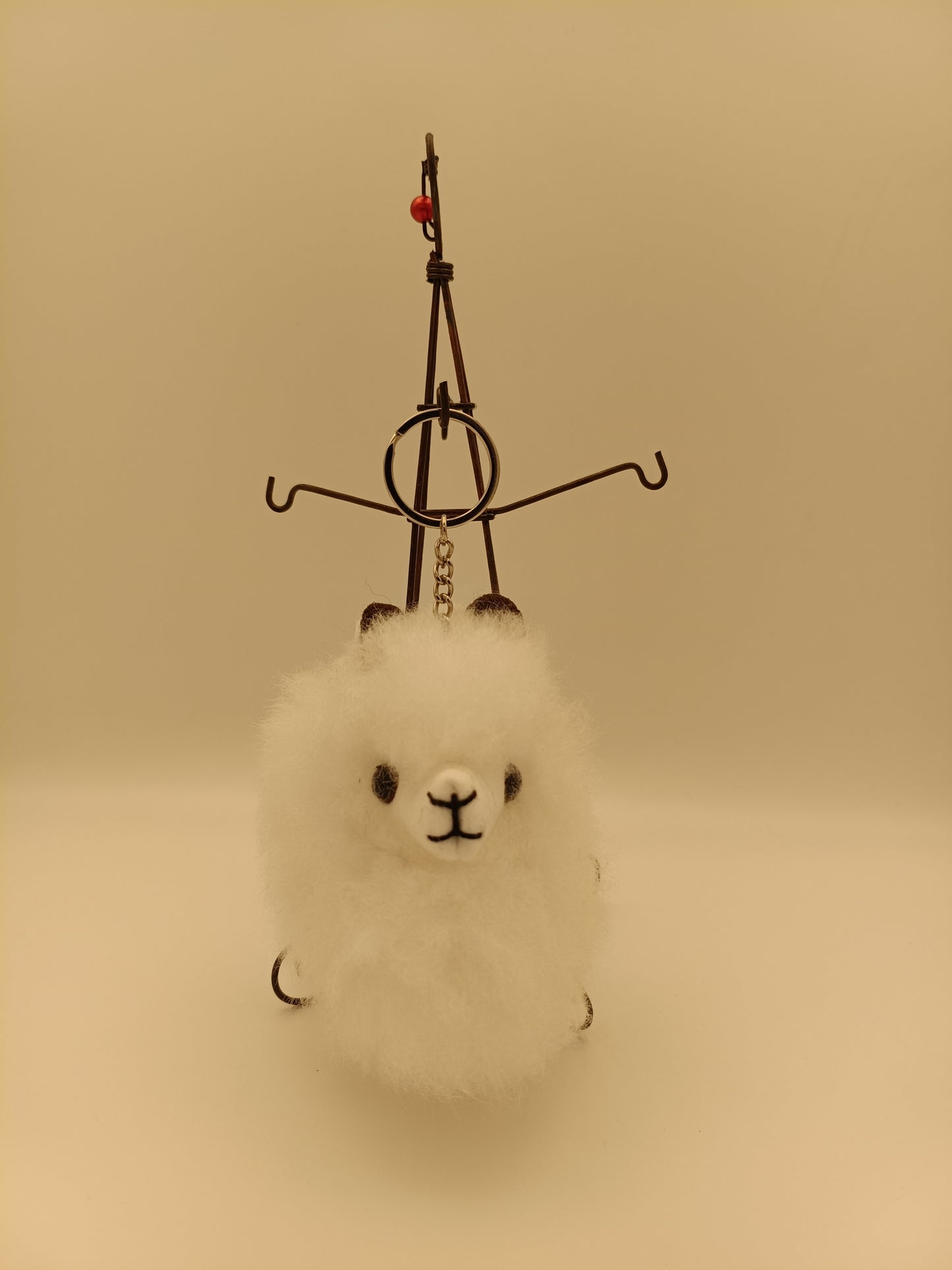 アルパカ フェイス ヘッド キーホルダー チャーム ストラップ ぬいぐるみ 人形 apkyfa26007why