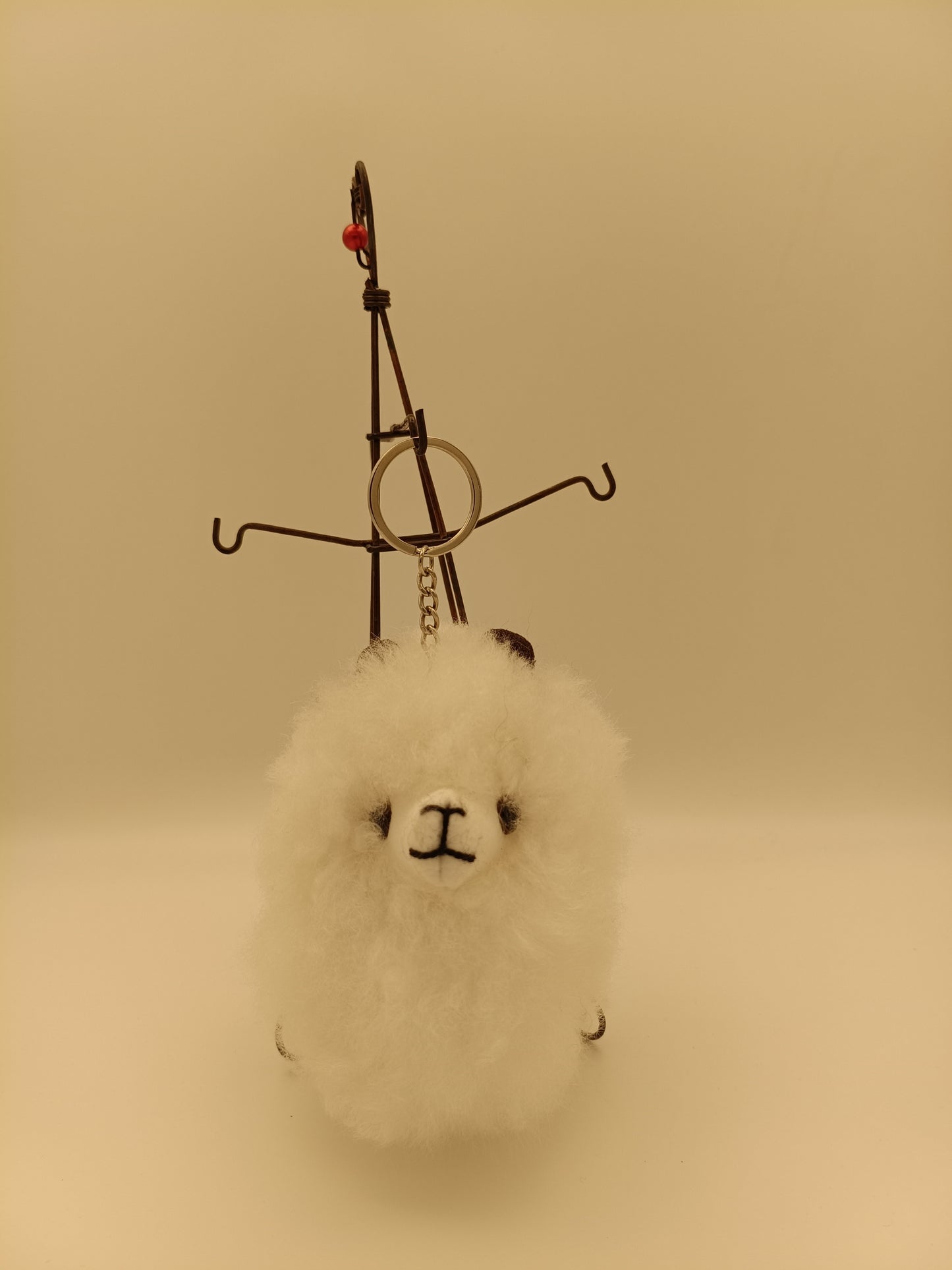 アルパカ フェイス ヘッド キーホルダー チャーム ストラップ ぬいぐるみ 人形 apkyfa26006why