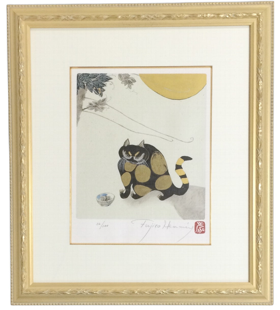 フジコ・ヘミング 絵画 ニャンスキー 版画（シルクスクリーン）